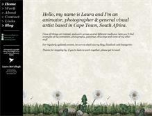 Tablet Screenshot of lauramccullagh.com